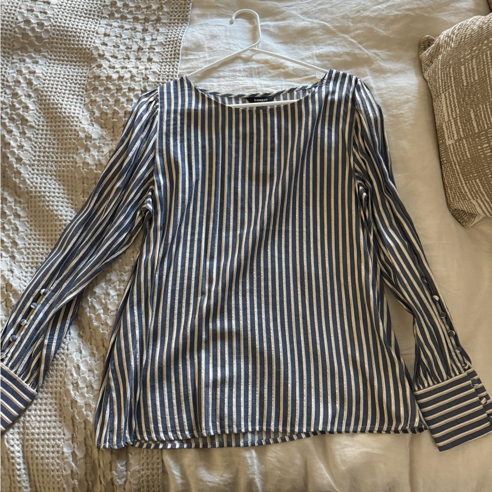 Striped Long Sleeve Top